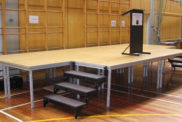 Stage Decks with Stage Stairs Stage Decks with Stage Stairs